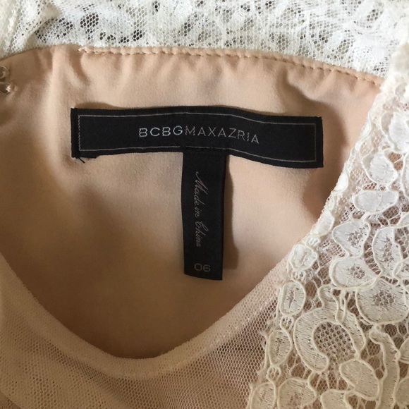BCBGmaxazria Andi lace white dress ( worn once!) - Picture 8 of 8